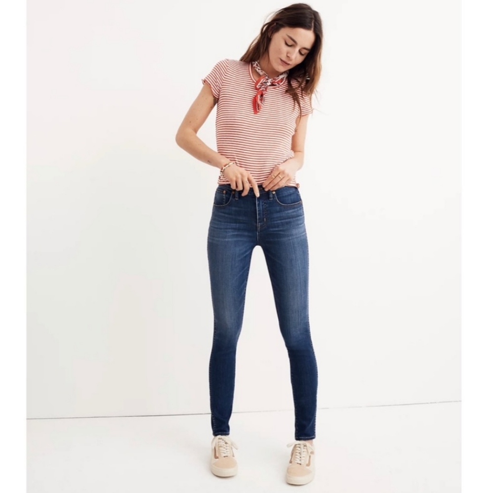 Madewell 10" High Rise Skinny Jeans